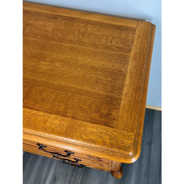 Brown Vintage French Louis XIV Chest of Drawers For Sale - Image 8 of 11