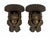Angel Corbels in Chestnut Wood, Set of 2 For Sale - Image 6 of 6
