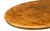Auburn Vintage Estate Burl Walnut Wood Large Oval Low Coffee Table For Sale - Image 8 of 15