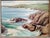 1930s Southern California Seascape Clyde Eugene Scott (1884–1959) Oil on Board Painting For Sale In San Diego - Image 6 of 12