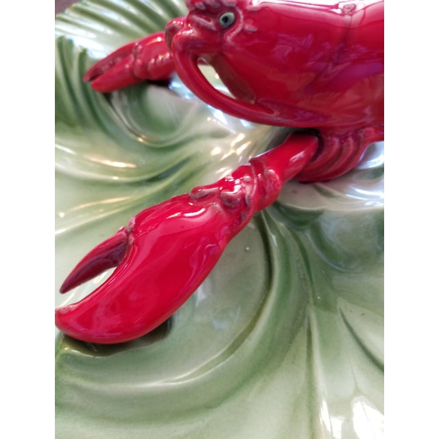 Ceramic Vintage Keeler Ceramic Lobster Set For Sale - Image 7 of 10