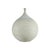 Late 20th Century Large Artisan Unglazed Ceramic Vase with Pale Blue White Ribbed Finish For Sale - Image 5 of 13