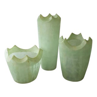 Sculptural Vases in Fiberglass, Set of 3 For Sale
