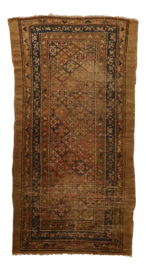 Distressed Antique Persian Rug