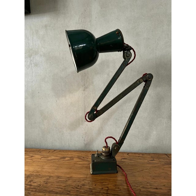 Worktop Machinists Lamp from Simplex, 1930s For Sale - Image 11 of 11