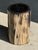 Petrified Wood Side Table with Black Heart For Sale - Image 13 of 18
