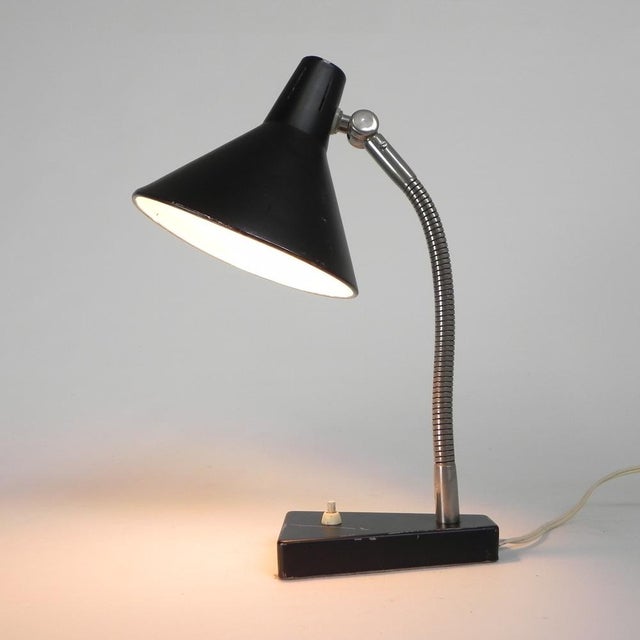 Zonneserie Desk Lamp by H. Busquet for Hala, 1960s For Sale - Image 4 of 17
