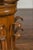 Brown Biedermeier Period 1840s Austrian Walnut Guéridon with Star Inlay and Foliage For Sale - Image 8 of 11
