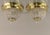 Metal Brass Ceiling Light with Faceted Crystal Glass Beads, France, 1920s For Sale - Image 7 of 10