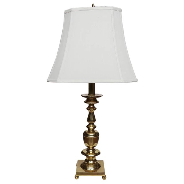 Brass Table Lamp For Sale - Image 10 of 10