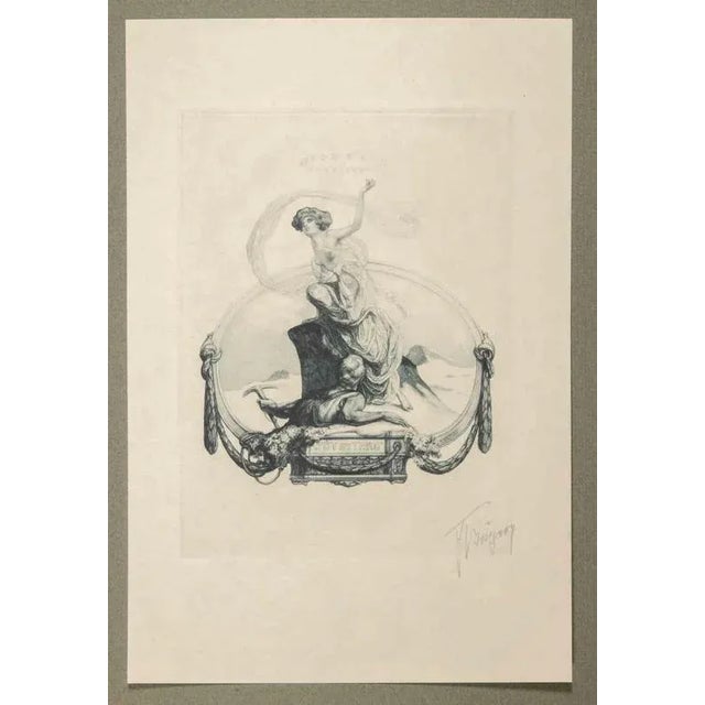 Fraz von Bayros, Bayros portfolio III, 1913, Photographic Paper For Sale - Image 3 of 3