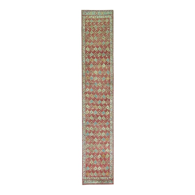 Late 19th Century Late 19th Century Turkish Runner, 2'3'' X 11'9'' For Sale