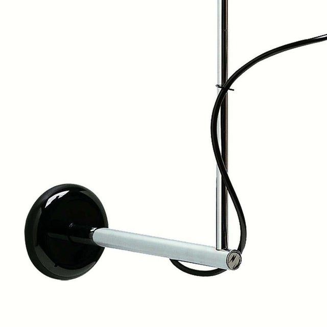 Metal Black Aluminum Coupé Wall Lamp by Joe Colombo for Oluce, Italy For Sale - Image 7 of 8