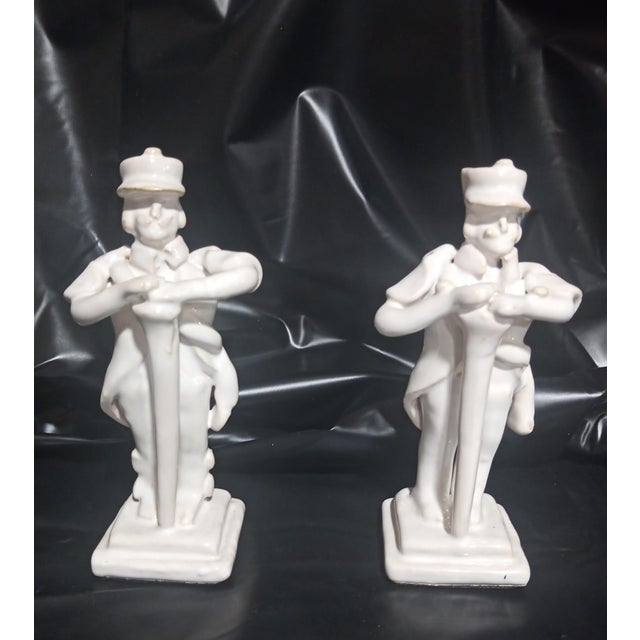 Chess Set by Cerámicas Benlloch for Manises, 1980s, Set of 33 For Sale - Image 10 of 17