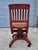Gunlocke Vintage Solid Oak Banker's or Typist Office Chair on Casters | Gunlocke Style For Sale - Image 4 of 12
