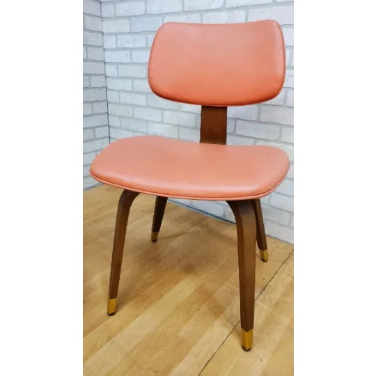 Wood Mid Century Modern Bentwood Accent Side Chairs for Thonet - Pair For Sale - Image 7 of 10