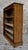 Brown Antique Victorian Carved Oak Open Library Bookcase, 1880 For Sale - Image 8 of 10