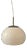 Small White Space Age Mushroom Pendant Lamp For Sale