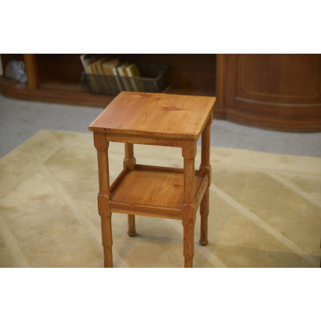 Pine Bedside Tables, 1960s, Set of 2 For Sale - Image 4 of 8