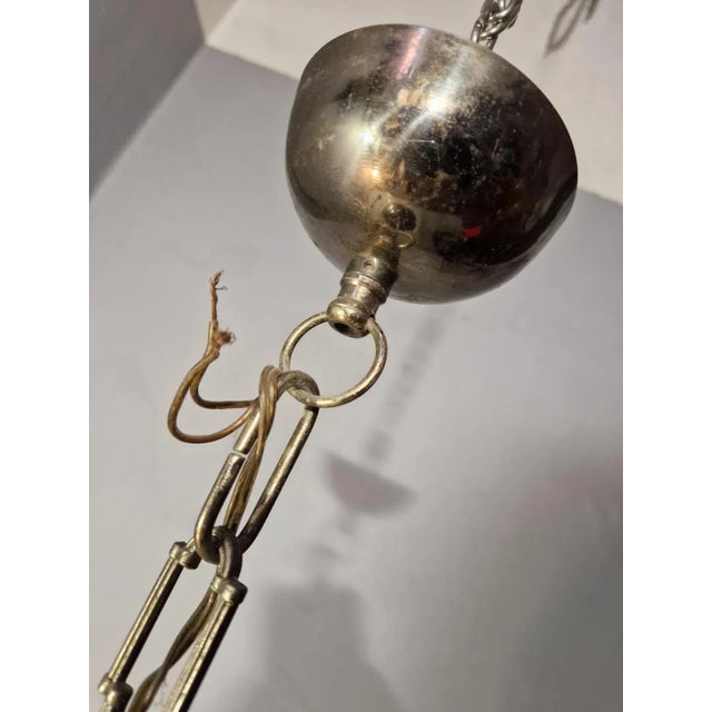 Ls1 Pendant Lamp with Clear Glass Sphere by Luigi Caccia Dominioni for Azucena, 1960s For Sale - Image 6 of 10