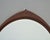 Italian Mid-Century Walnut Wall Mirror With Trefoil Frame For Sale In Detroit - Image 6 of 11