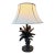 Whimsical Double Monkey Climbing Banana Tree Table Lamp | Sculptural Tropical Hollywood Regency Accent For Sale