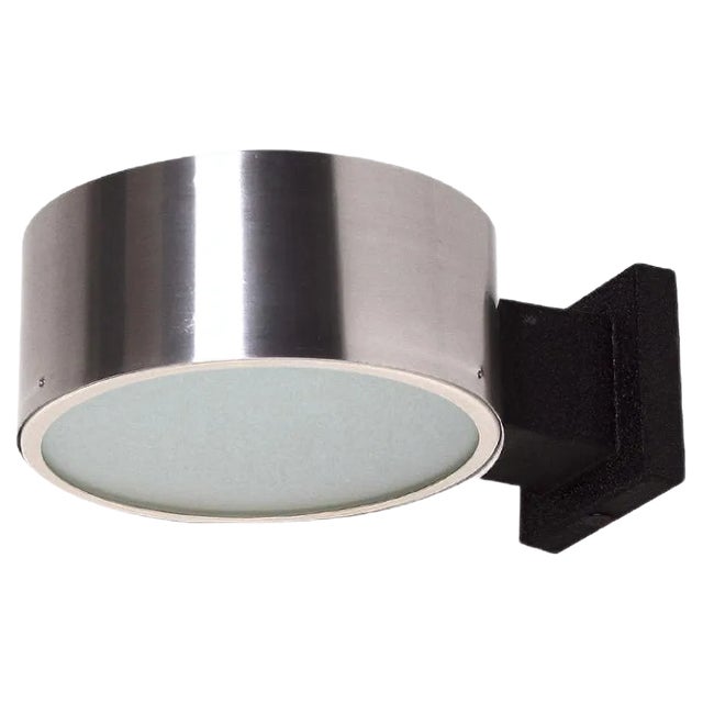 Model C-1506 Wall Lamp in Aluminum and Glass from Raak, 1960s For Sale