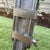 Wood Vintage Industrial Military Tripod Spotlight Floor Lamp For Sale - Image 7 of 9