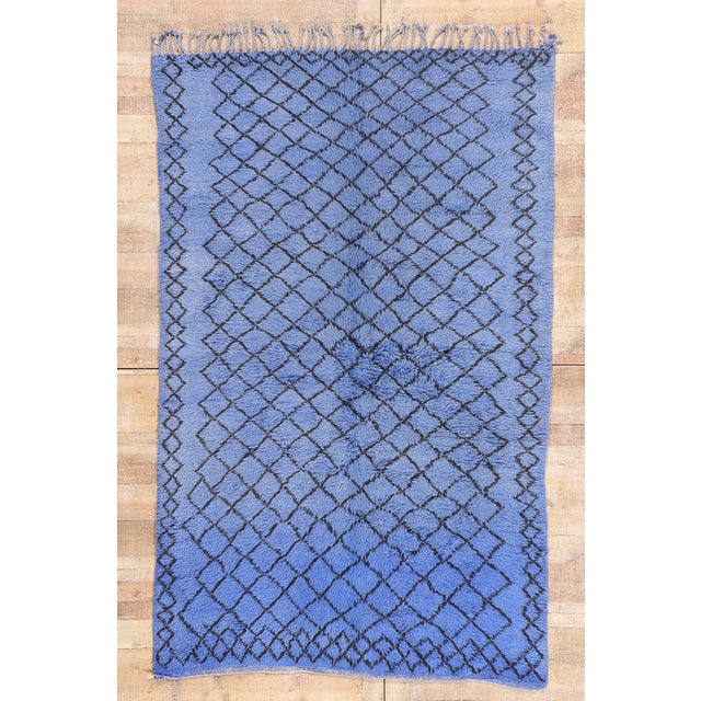 Vintage Beni M'Guild Moroccan Rug, 05'10 X 09'03 For Sale - Image 10 of 10