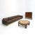 This artistic coffee table was designed by Ebbe Sørensen in the 1970s. It features embossed ceramic tiles in earth tones...