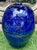 Rare Large Kent F. Ipsen Cobalt Blue Studio Glass Vase, Signed & Dated 1977 – Richmond Va • 15¼" For Sale - Image 9 of 18
