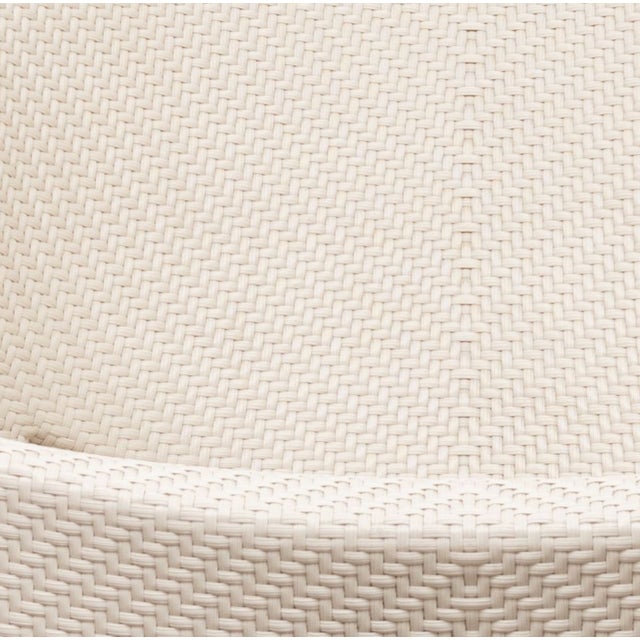 Metal Janus Et Cie High Back Lounge Chair For Sale - Image 7 of 8