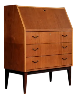 Vintage Swedish Secretaire, 1960s