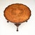 Antique Figured Walnut Pie Crust Coffee Table, 1920s For Sale - Image 4 of 8