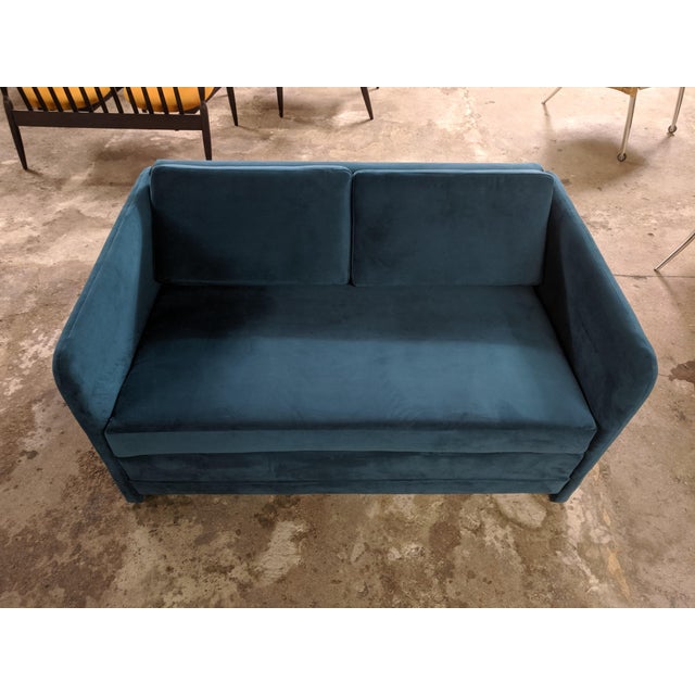 Great little sofa. very comfy 53W 35D 29H