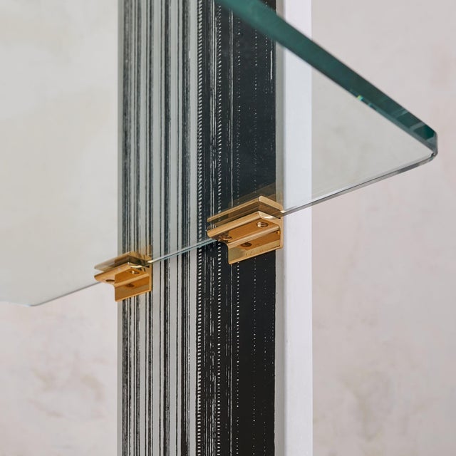 Italian Lacquered Wood Corinthian Column Étagère by Fornasetti, 1996 For Sale In Chicago - Image 6 of 11