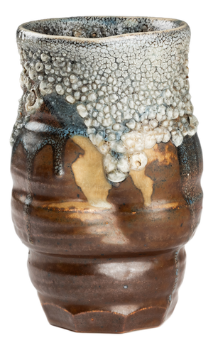 Glazed Stoneware Ceramic Vase by Paul Jeanneney, 1890s