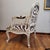 Louis XV Armchairs in Polychrome Wood with Zebra-Print Upholstery, France, 1790s, Set of 2 For Sale - Image 15 of 18