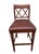 1990s Pair of Vintage Ethan Allen British Classics Crossback Barstools Armchairs Empire Style For Sale - Image 5 of 14