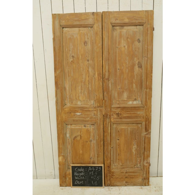 Late 19th Century Double French Doors - a Pair For Sale - Image 4 of 5