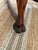 Vintage Regency Style Mahogany Klismos Accent Chair For Sale - Image 4 of 5