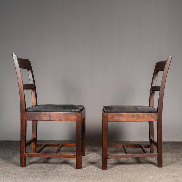 Art Deco Side Chairs, 1930s, Set of 2 For Sale - Image 4 of 17