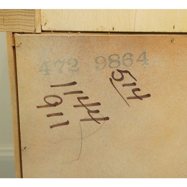 Farcher Furniture Italian Contemporary 42" Pickled Wood Door Chest 472-9864 For Sale - Image 12 of 13