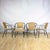 Garden Chairs in Wrought Iron and Woven Wicker, 1970s, Set of 4 For Sale - Image 9 of 18