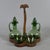 Murano Glass Oil and Vinegar Set in Emerald Green, 1970s, Set of 6 For Sale - Image 11 of 11