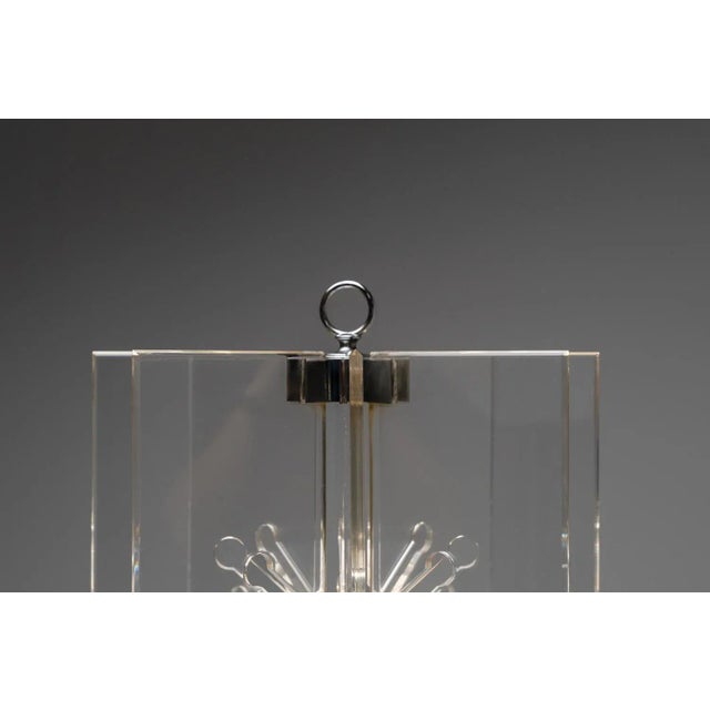 Glass Helg Table Lamp by Franco Albini for Arteluce, 1963 For Sale - Image 7 of 11