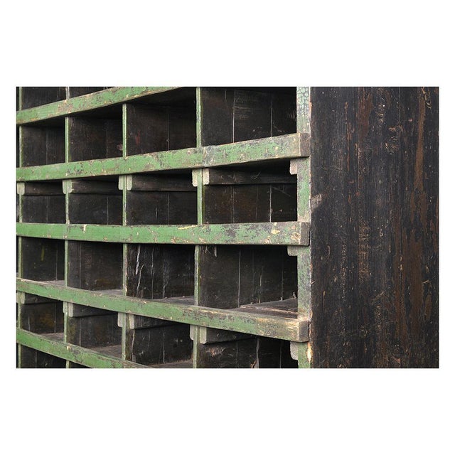 Wood Workshop Furniture with 60 Lockers For Sale - Image 3 of 7