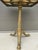 Antique French Bistro Table with Marble Top and Cast Iron Pedestal Base, 1900s For Sale - Image 11 of 12