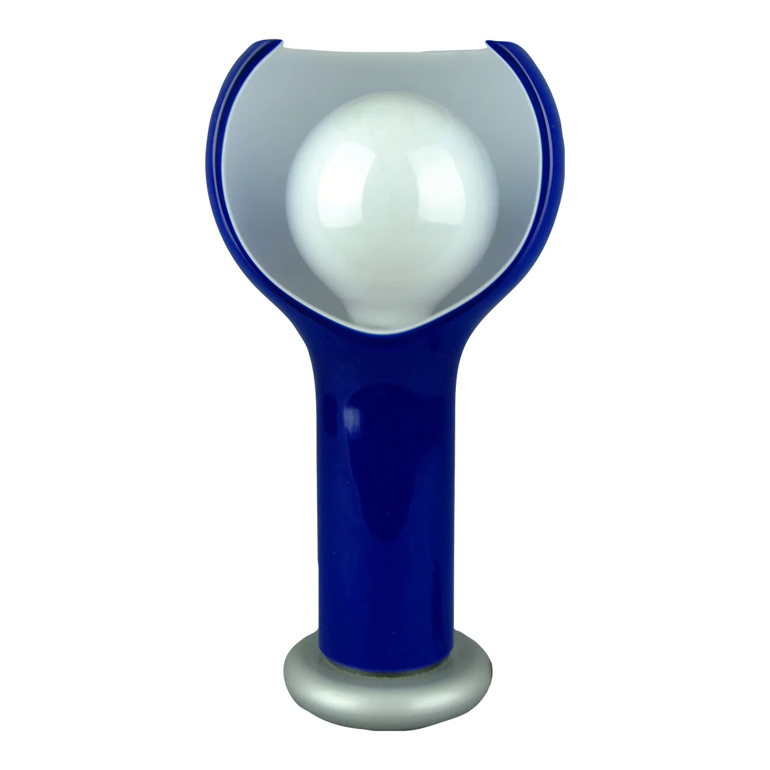 Vintage Murano Glass Flash Table Lamp by Joe Colombo for Oluce | Chairish