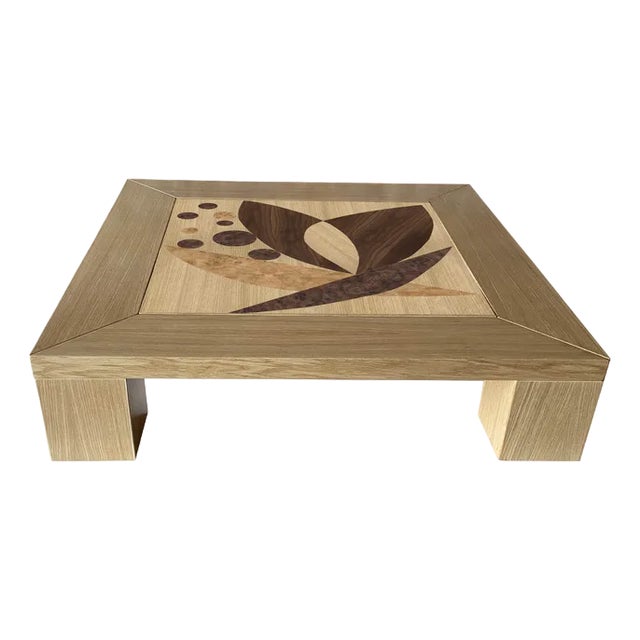 Table Inlaid F by Meccani Studio 2024, for Meccani Design For Sale